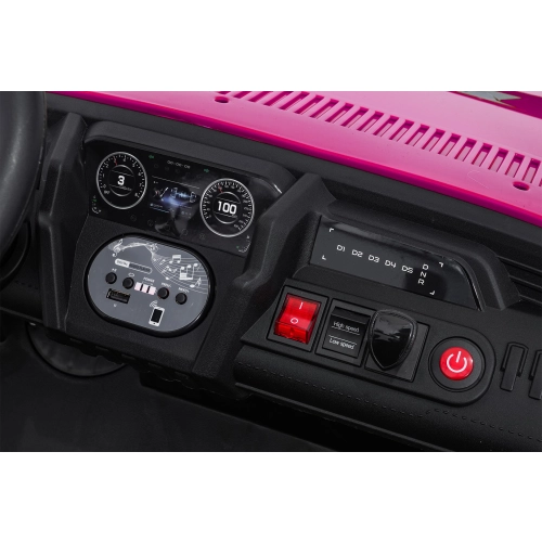 Autko dla dzieci Buggy UTV SPEED Różowy HL707.ROZ